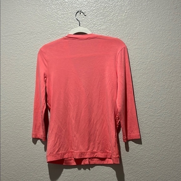 Vintage Anne Klein Women's Button Down Pink Cardigan V Neck Size Small - Picture 8 of 8